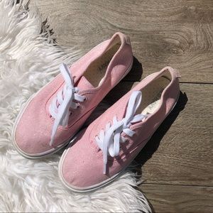 Old Navy Lace Up Glitter Sneakers